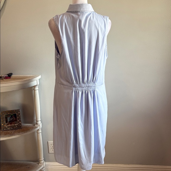 [Nine West] Lavender Button-Front Dress - Size Large - Picture 5 of 5